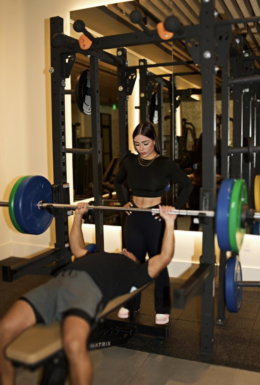 Bench press coaching